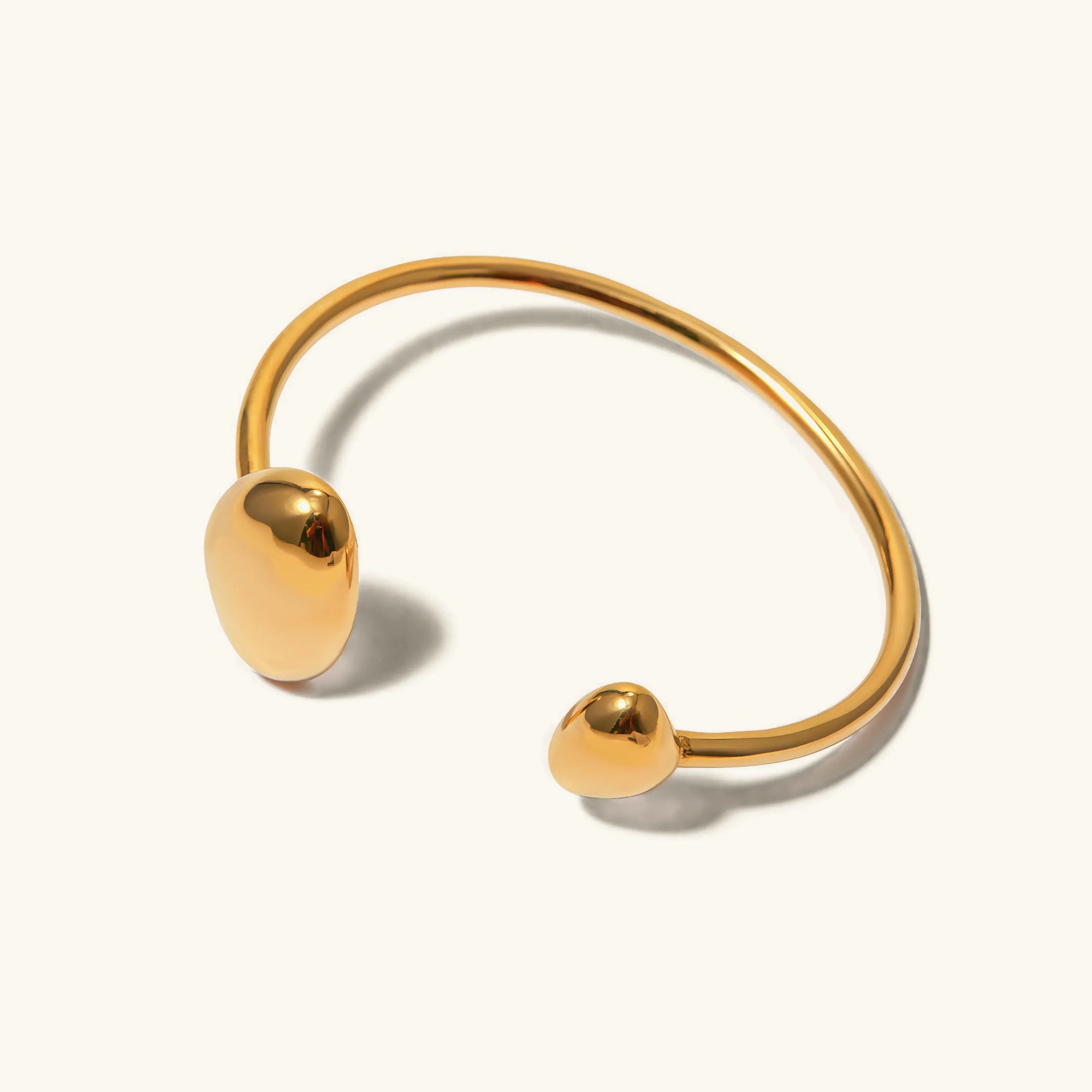 Mallory minimalistische gouden armband