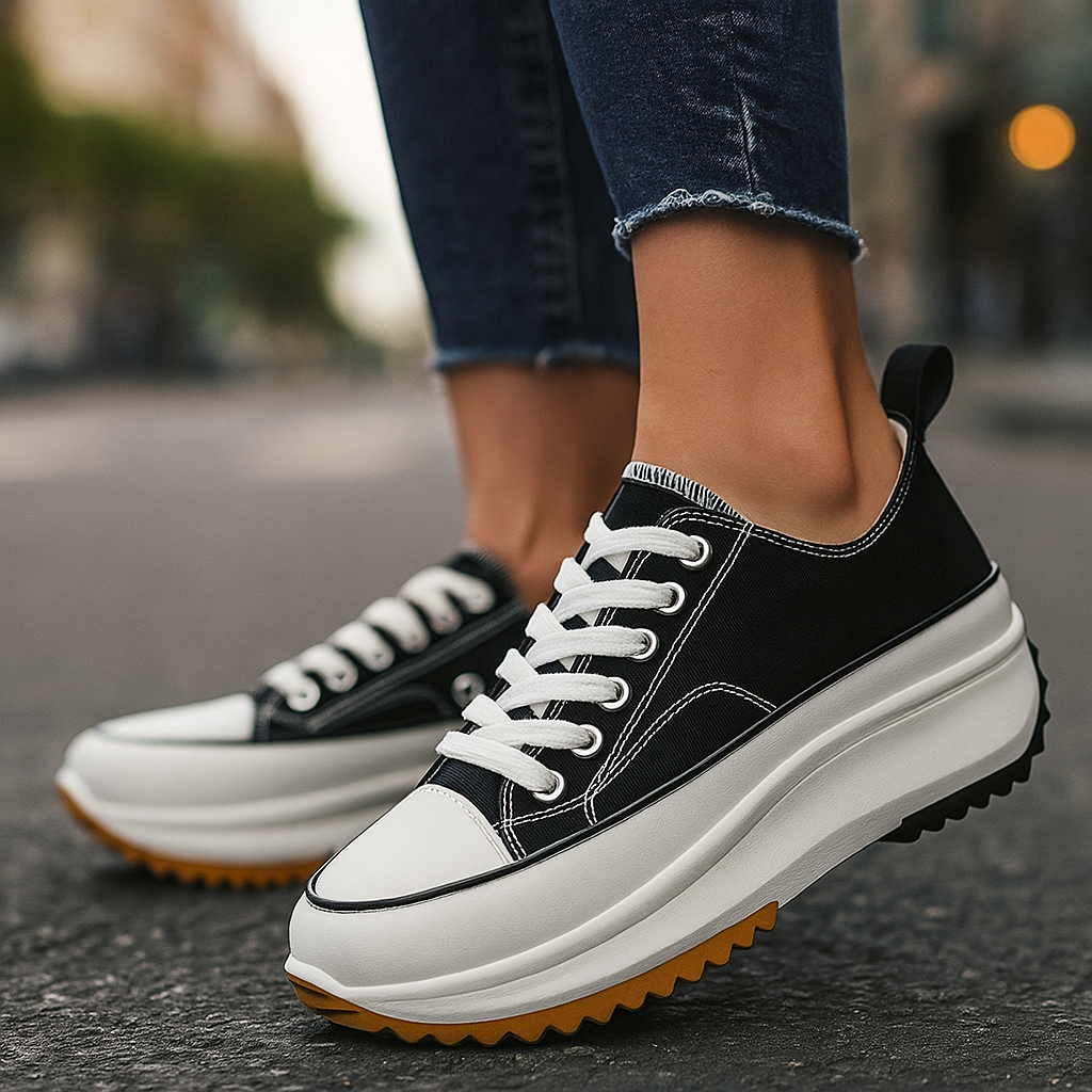 Jianna – Casual Lace-Up Sneakers