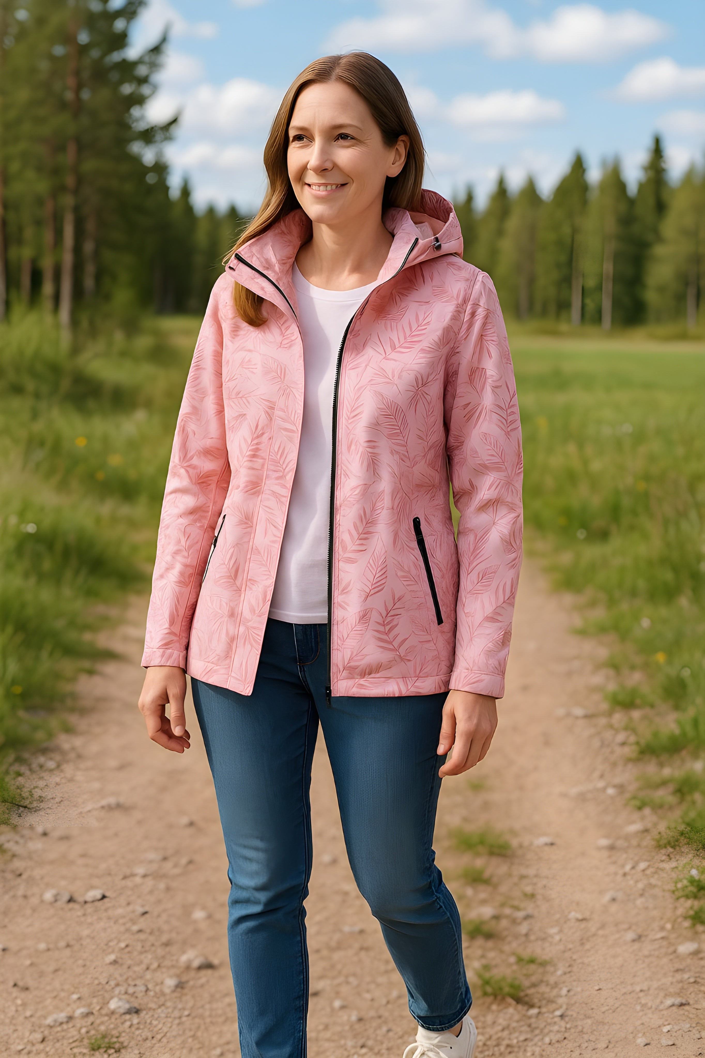 Joana – Windproof Printed Jacket