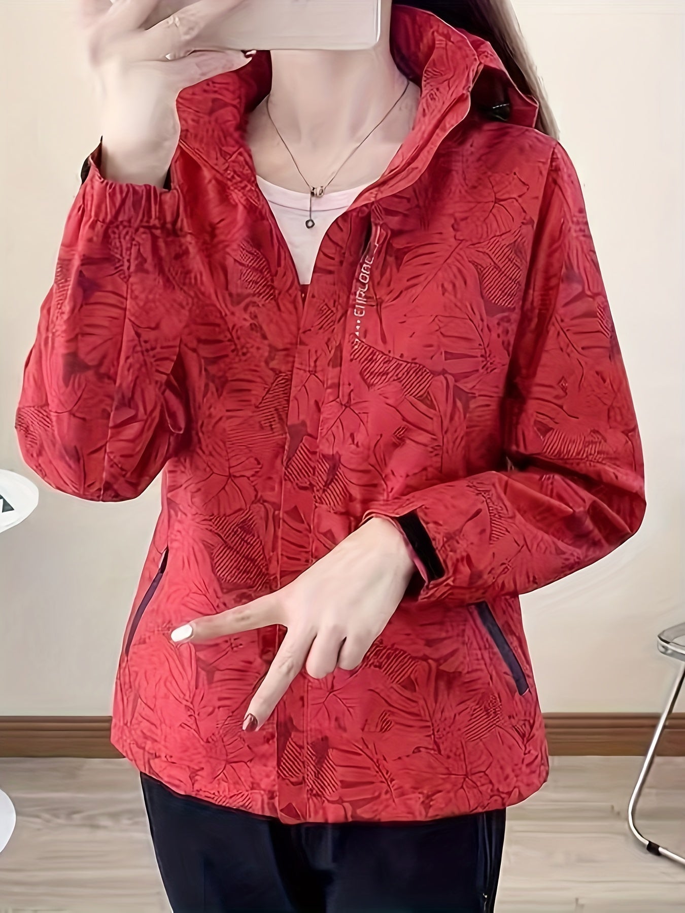Joana – Windproof Printed Jacket