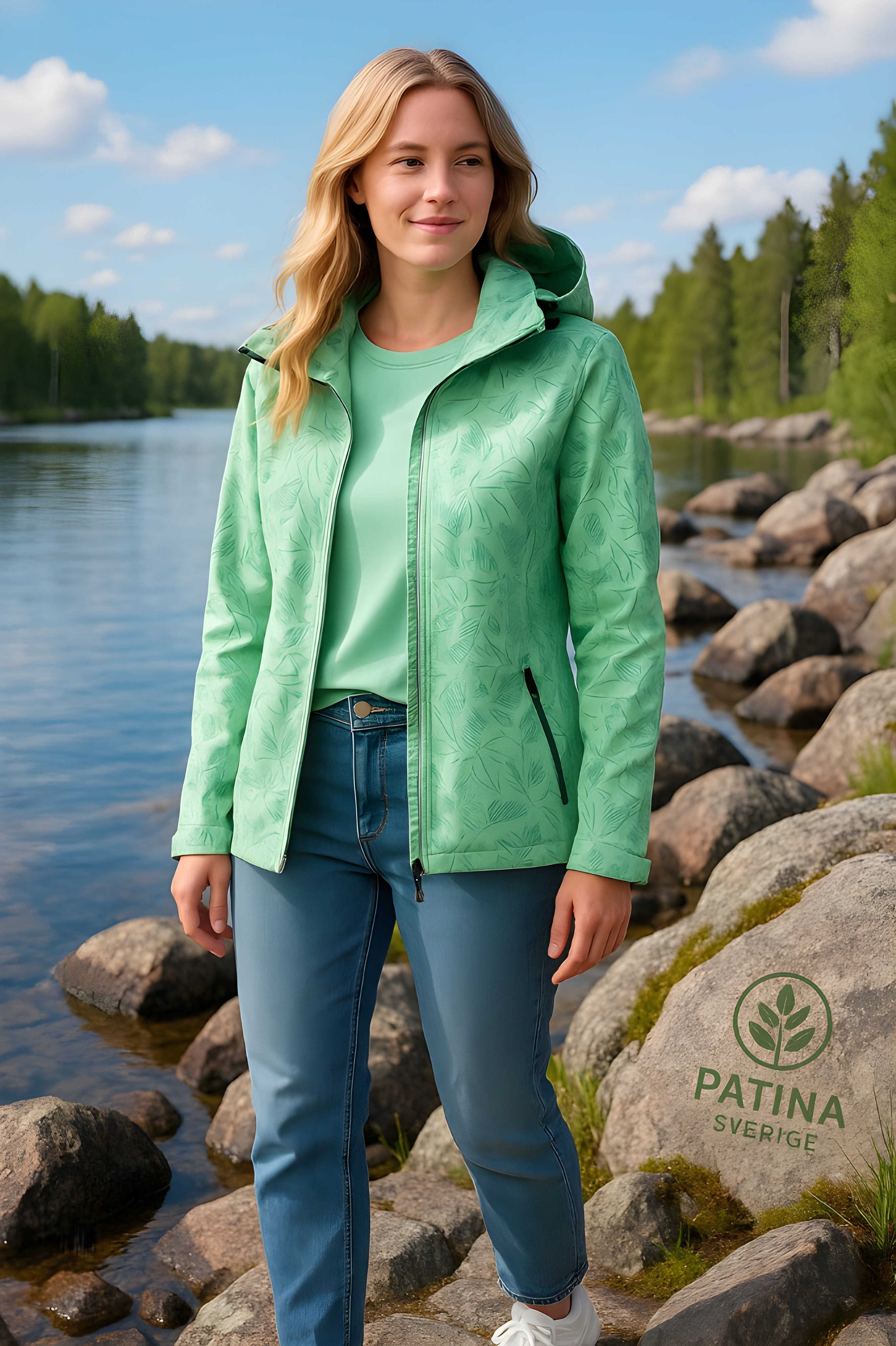 Joana – Windproof Printed Jacket