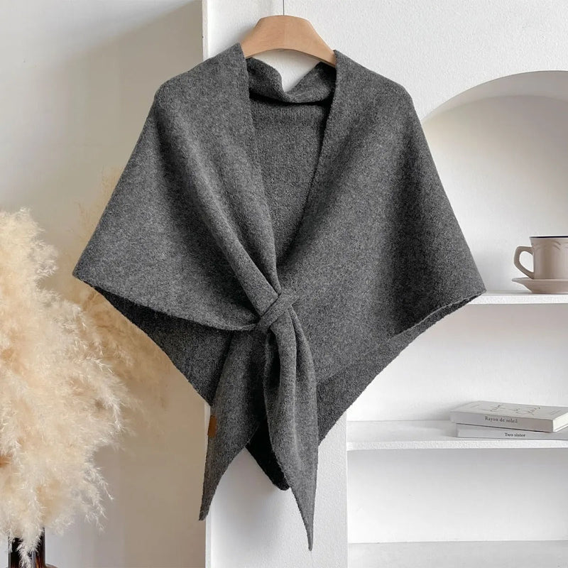 Jocelyna – Knotted Wrap Scarf