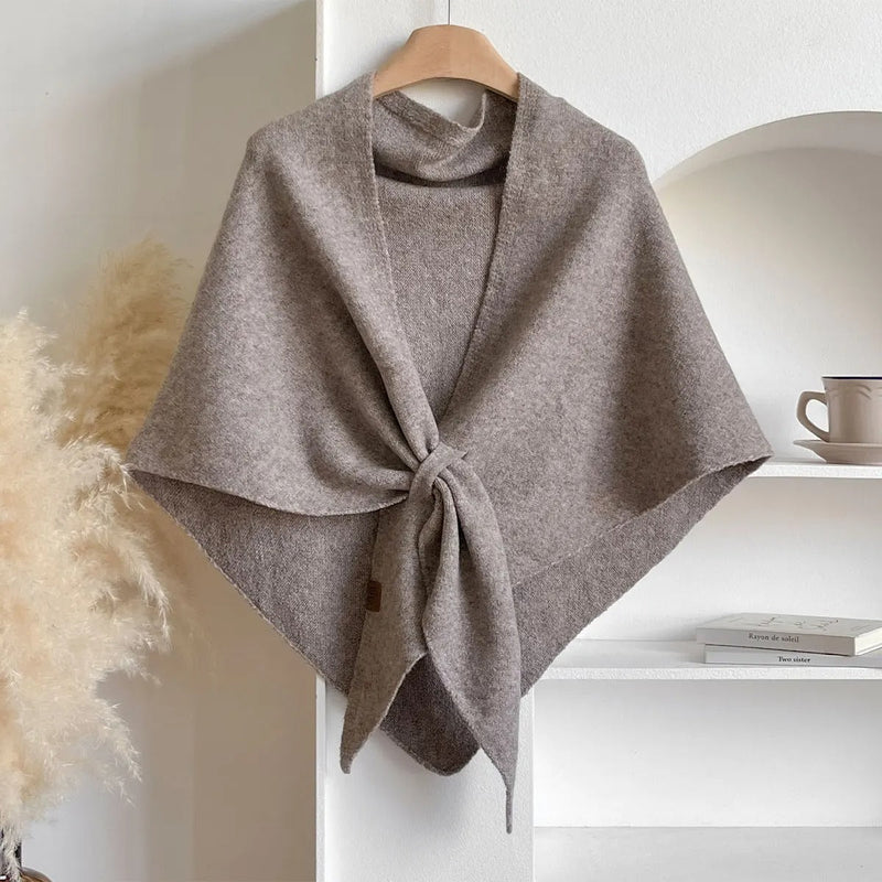 Jocelyna – Knotted Wrap Scarf