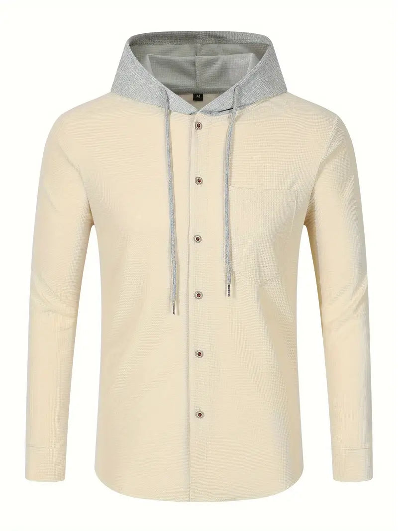 Johnathan – Casual Hooded Jacket with Pocket