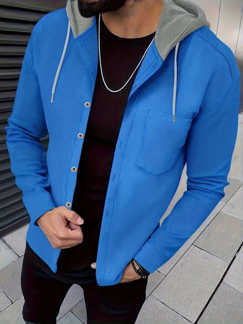 Johnathan – Casual Hooded Jacket with Pocket