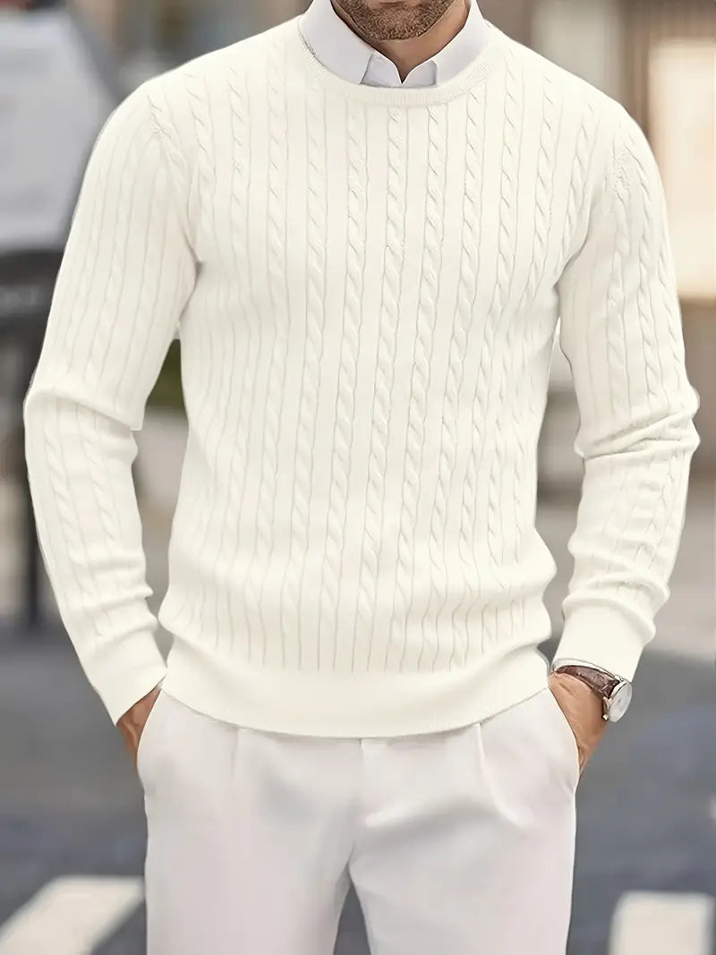 Jonty – Knitted Long Sleeve Turtleneck Sweater