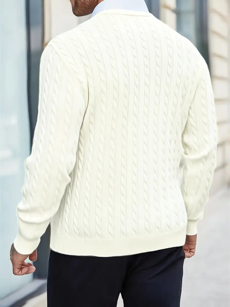 Jonty – Knitted Long Sleeve Turtleneck Sweater