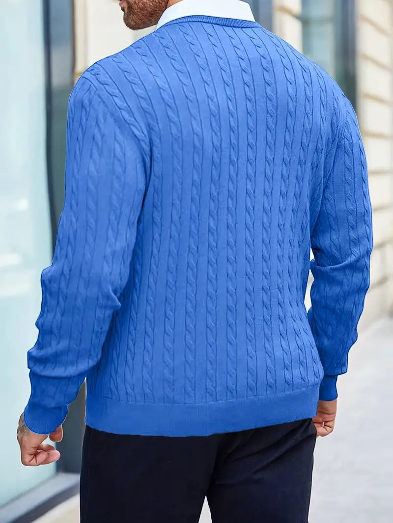 Jonty – Knitted Long Sleeve Turtleneck Sweater