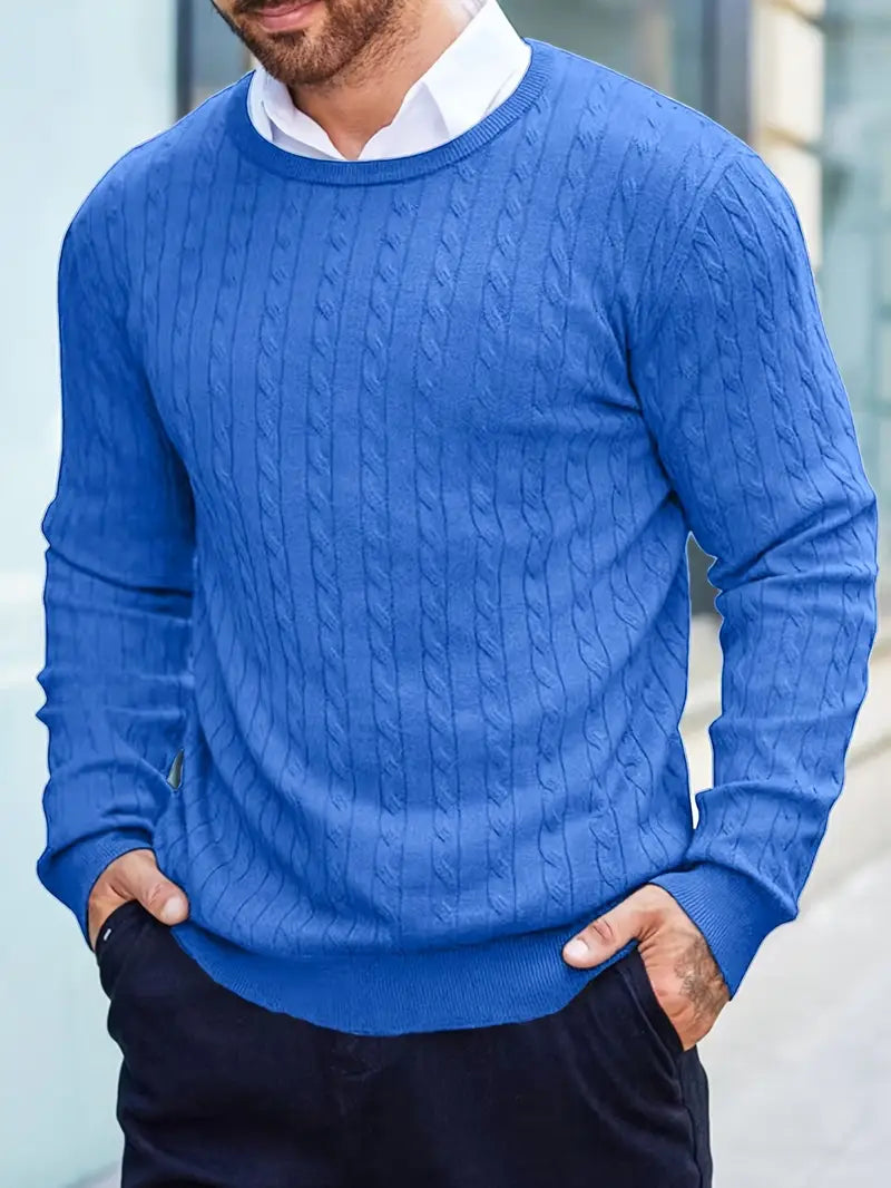 Jonty – Knitted Long Sleeve Turtleneck Sweater