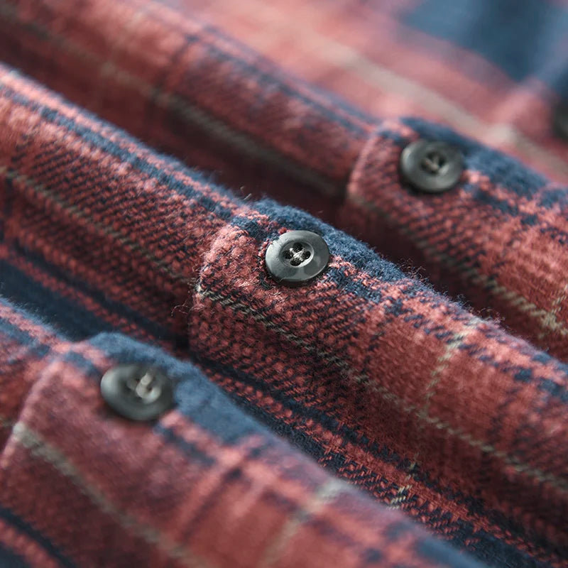 Jony – Classic Long Sleeve Checkered Shirt