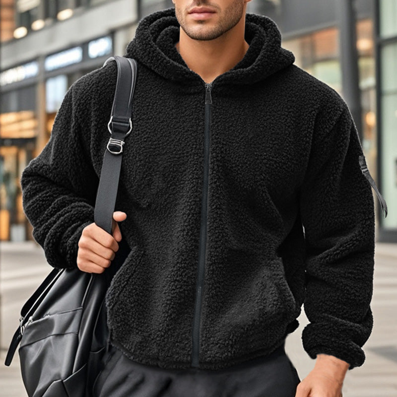 Jordan - Loose Hooded Zip Jacket