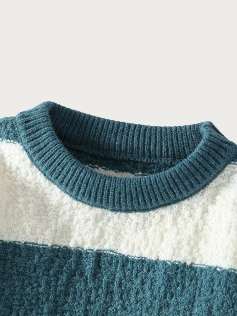 Jorren – Round Neck Stripe Sweater