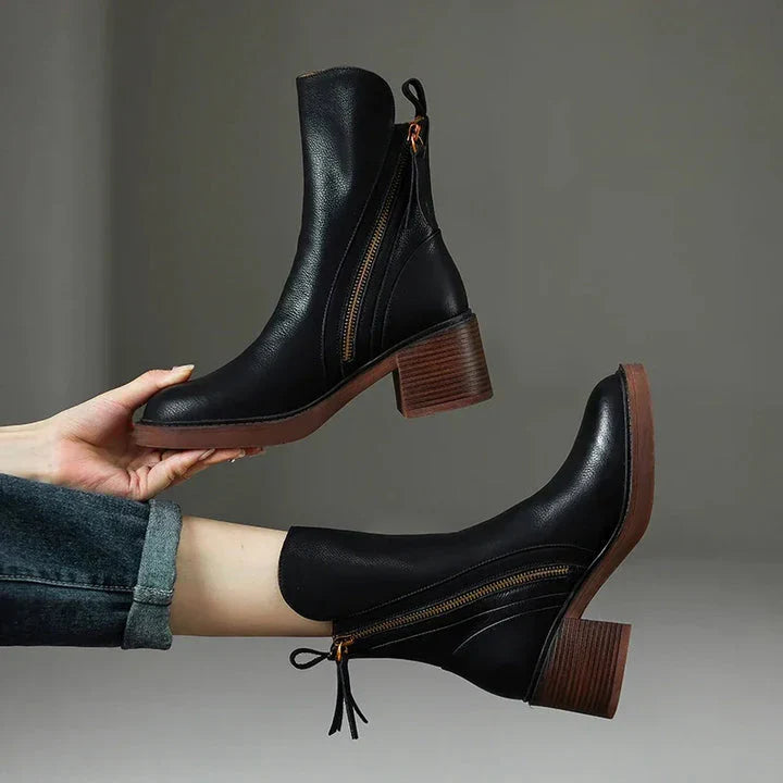 Josefine - Leather Ankle Boots