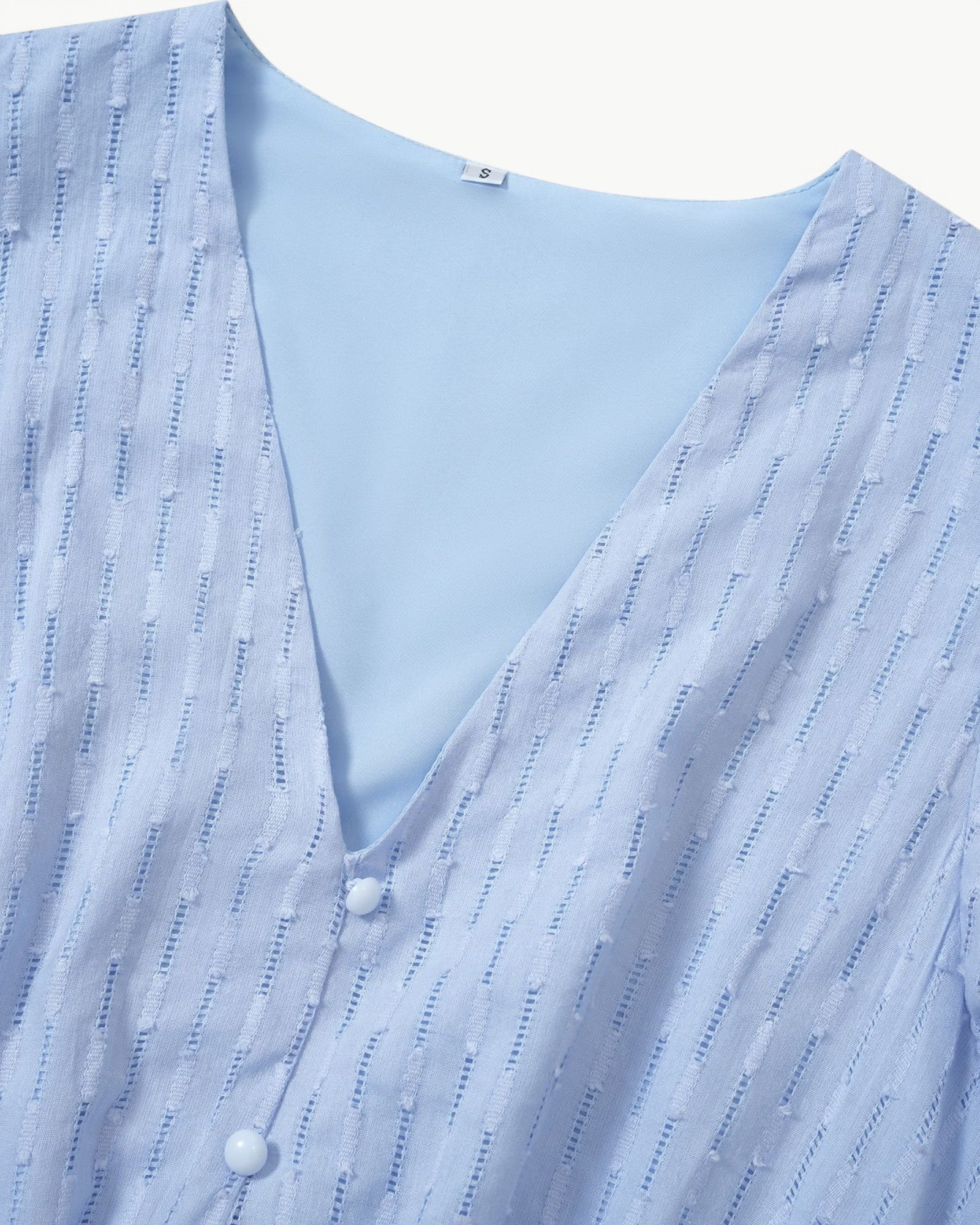 Julieta – Midi Dress with Ruffled Sleeves