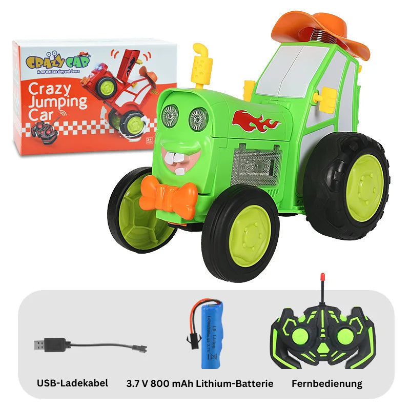 JumpingCar – Fun with a Stunt Tractor – RC Tractor