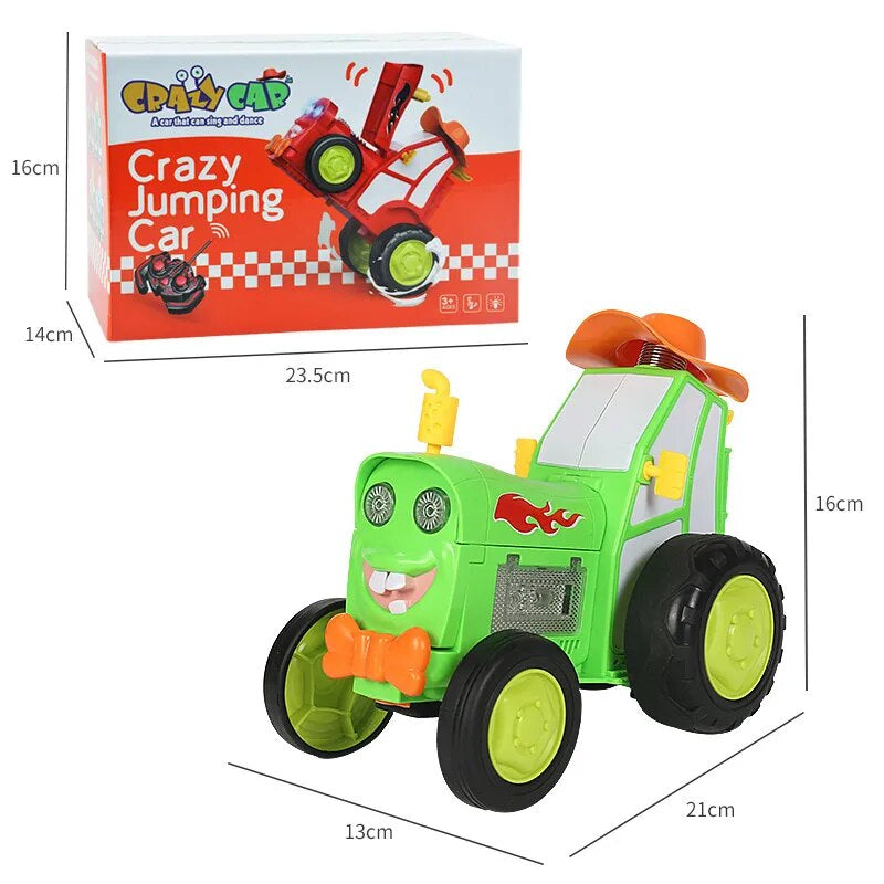 JumpingCar – Fun with a Stunt Tractor – RC Tractor