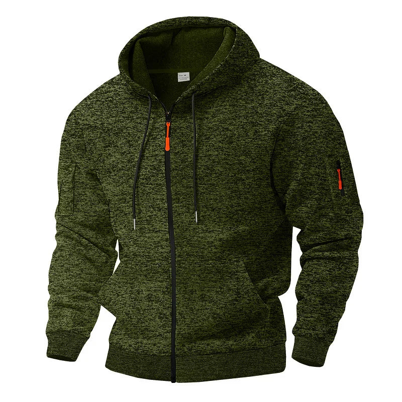 Kajetan - Comfortable Jacket with Zipper and Pockets