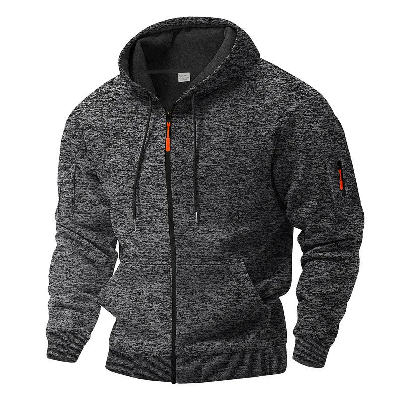 Kajetan - Comfortable Jacket with Zipper and Pockets