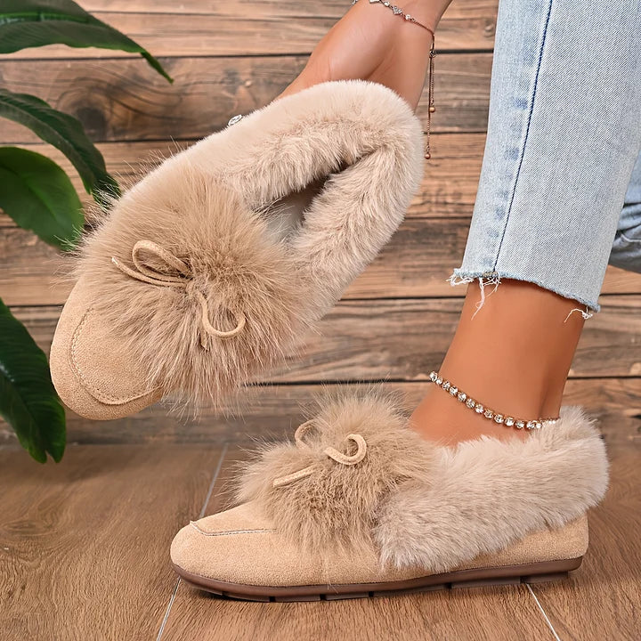 Kesmina – Cozy Non-Slip Shoes Made of Faux Fur