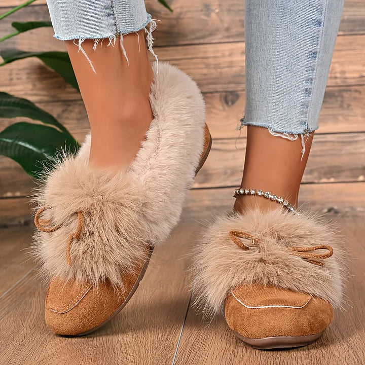 Kesmina – Cozy Non-Slip Shoes Made of Faux Fur