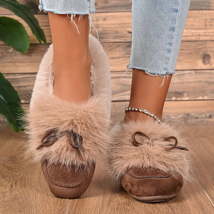 Kesmina – Cozy Non-Slip Shoes Made of Faux Fur