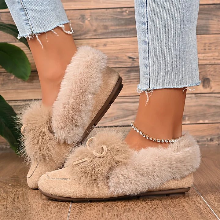 Kesmina – Cozy Non-Slip Shoes Made of Faux Fur