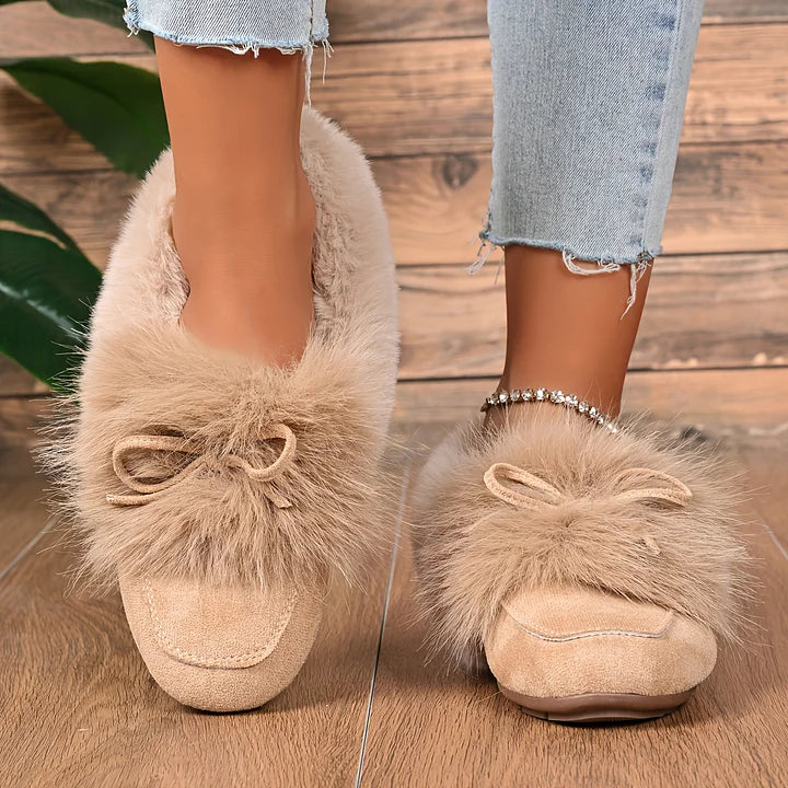 Kesmina – Cozy Non-Slip Shoes Made of Faux Fur