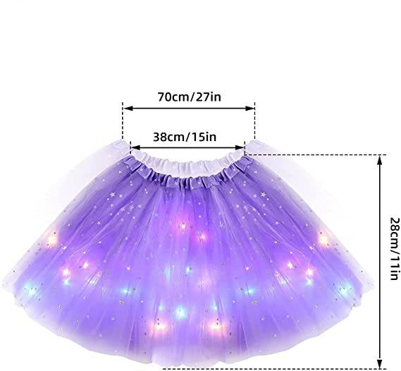 Keturah – Magical and Glowing LED Tutu Skirt