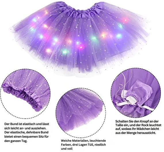 Keturah – Magical and Glowing LED Tutu Skirt