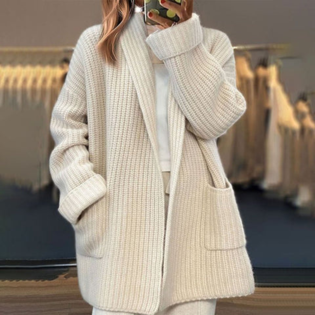 Kiandra – Wool Cardigan with Pockets