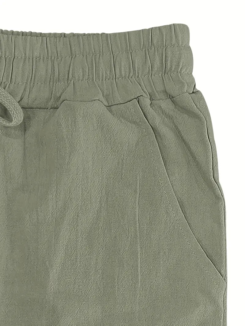 Kirk - Breathable Cotton Pants with Pockets