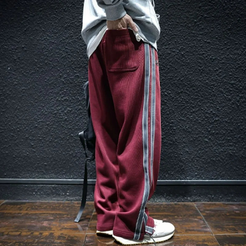 Krause – Wide Pants with Side Stripes