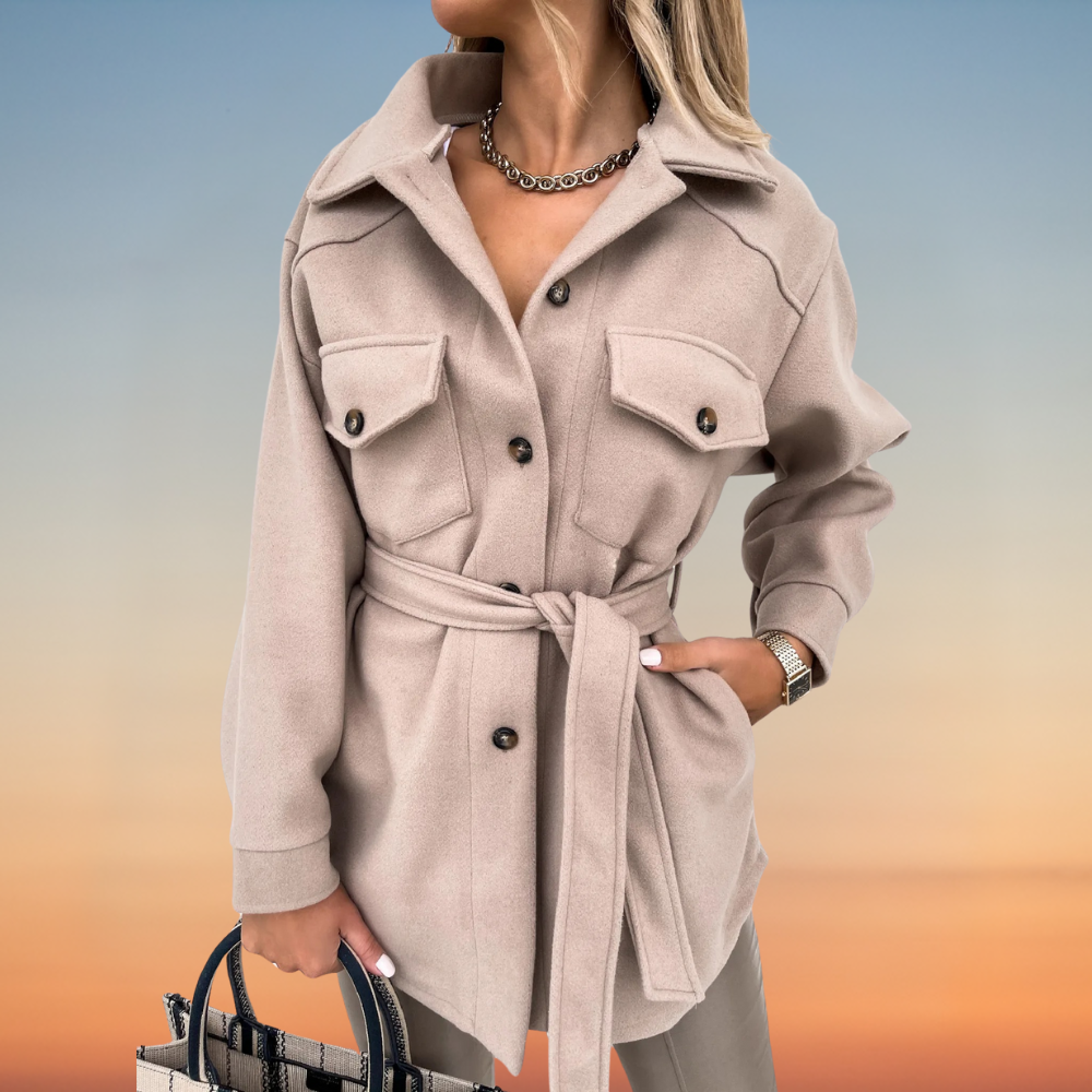 Kristel – Jacket Made of Loose Wool