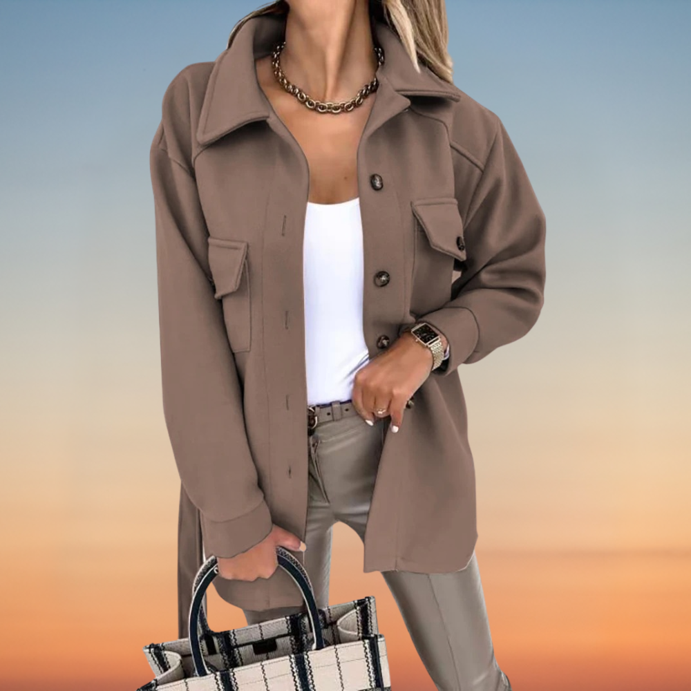Kristel – Jacket Made of Loose Wool