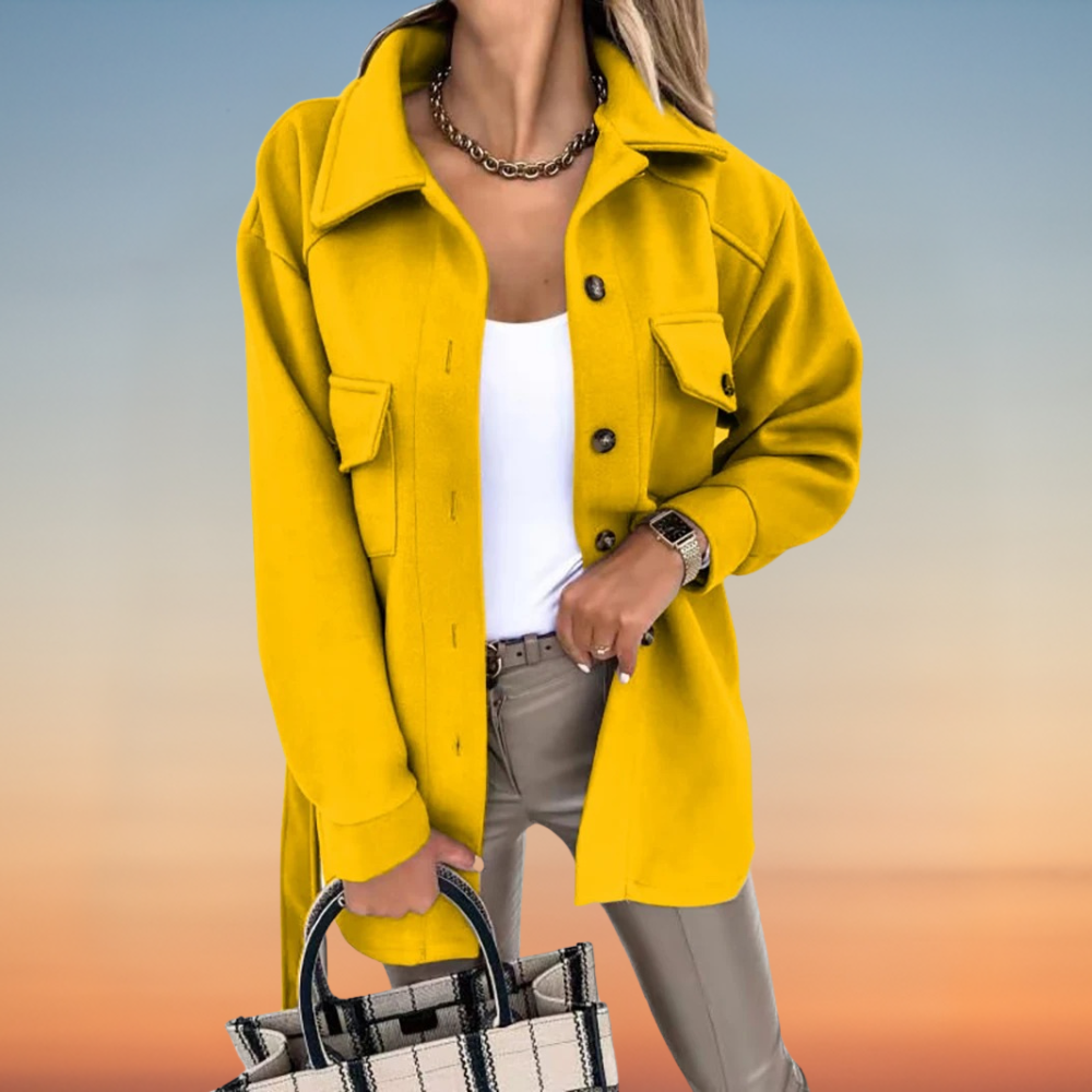 Kristel – Jacket Made of Loose Wool