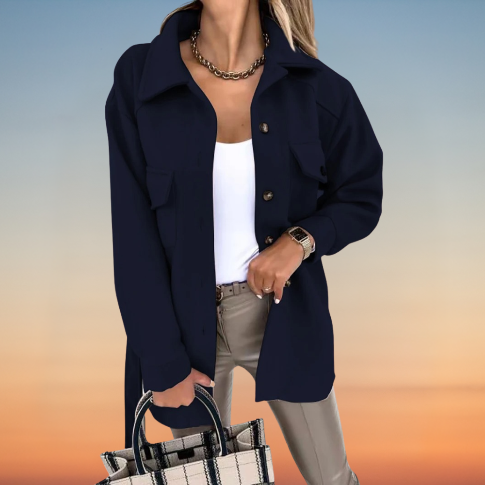 Kristel – Jacket Made of Loose Wool