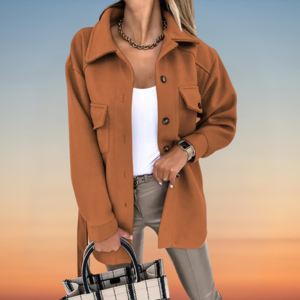 Kristel – Jacket Made of Loose Wool