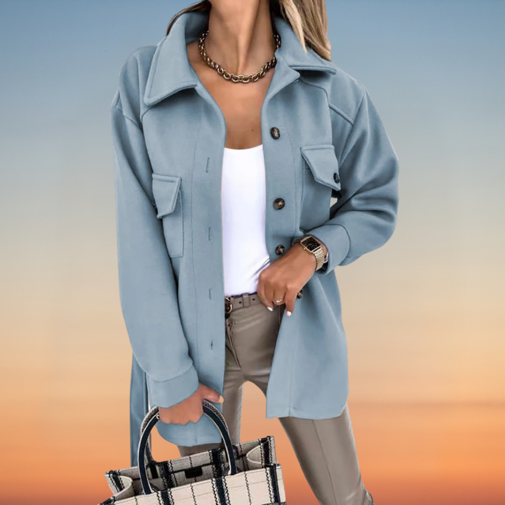 Kristel – Jacket Made of Loose Wool