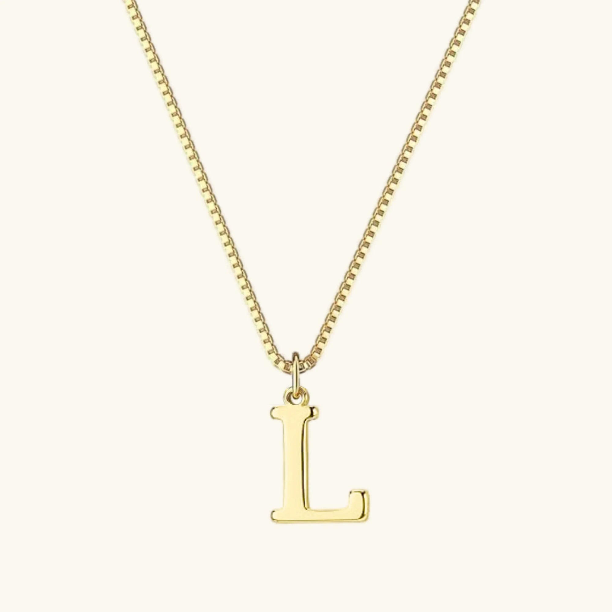 Collana con lettera iniziale Therese in oro