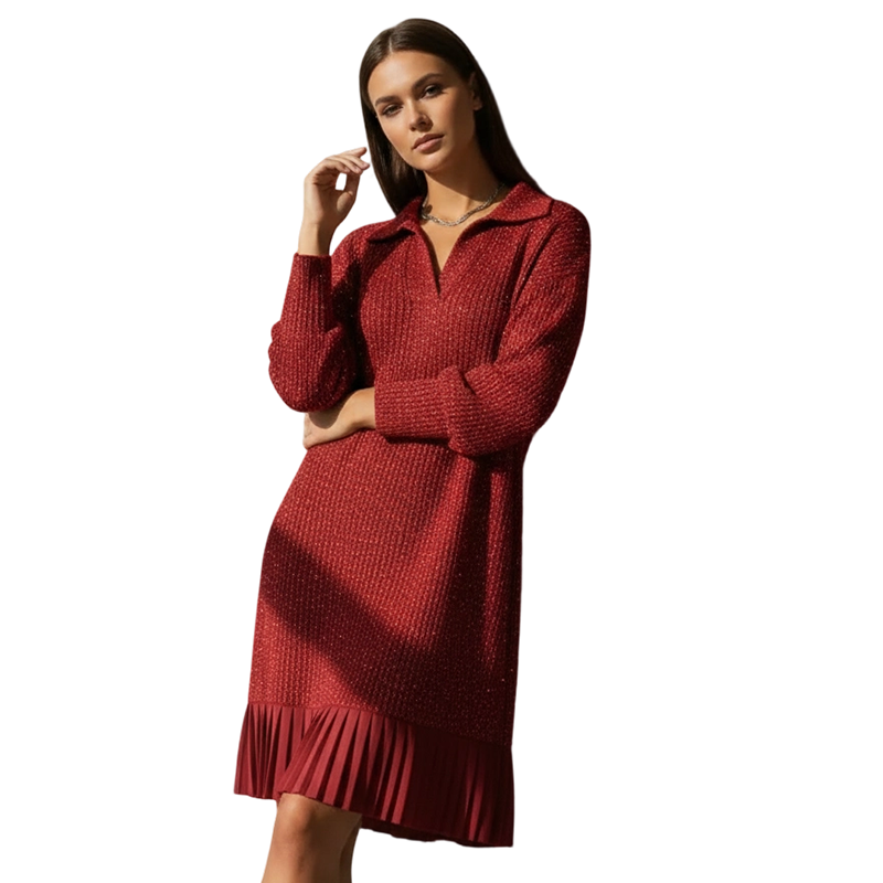 Leire – Minimalist Short Knit Dress