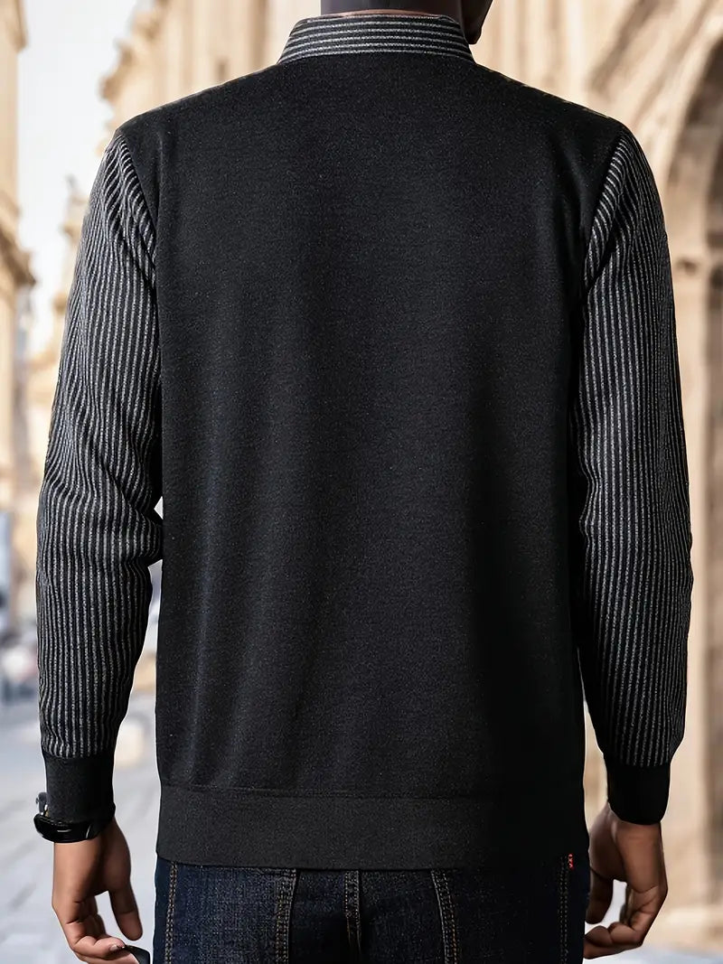 Leroy – Casual Long Sleeve Knit Sweater