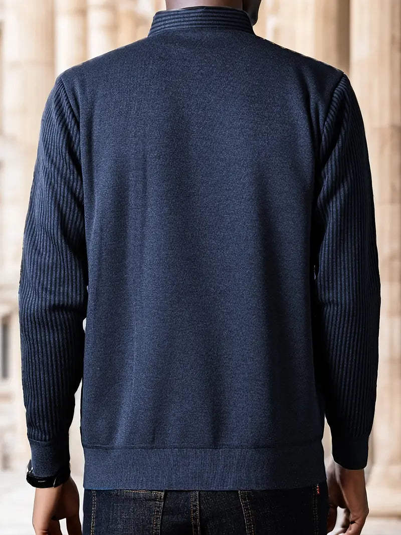 Leroy – Casual Long Sleeve Knit Sweater