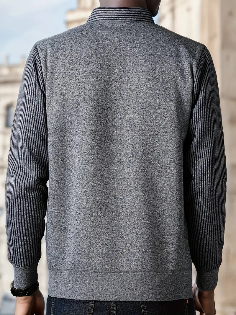Leroy – Casual Long Sleeve Knit Sweater