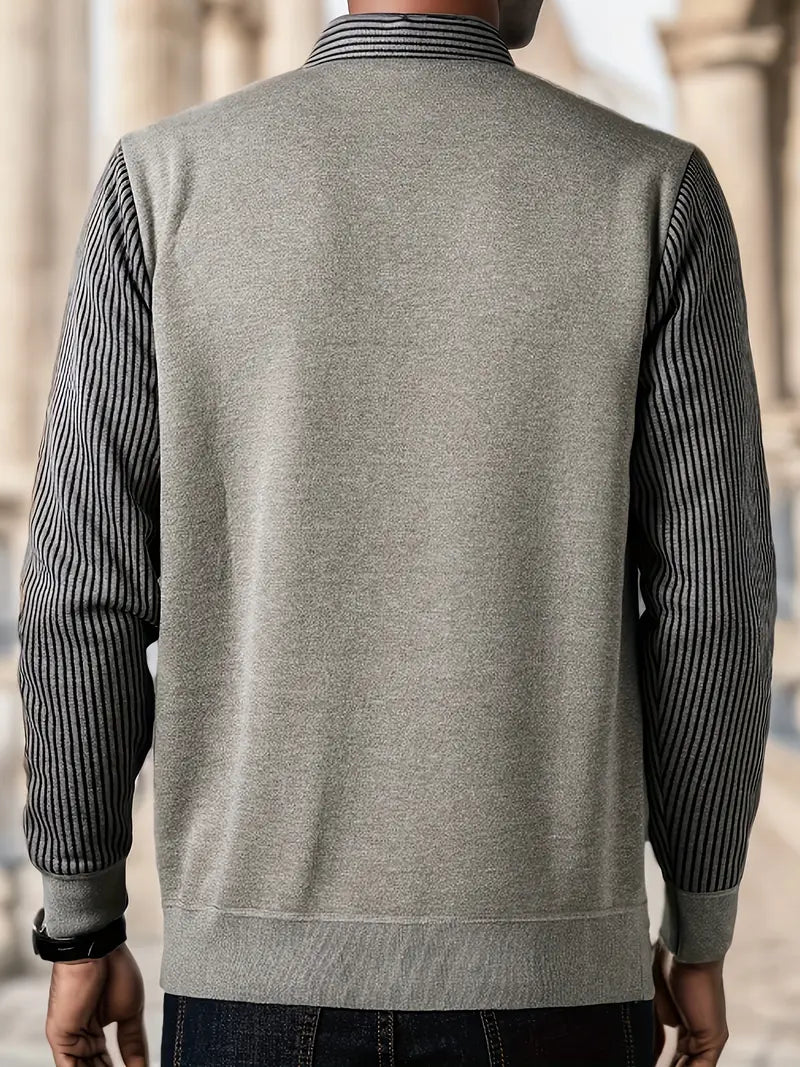 Leroy – Casual Long Sleeve Knit Sweater
