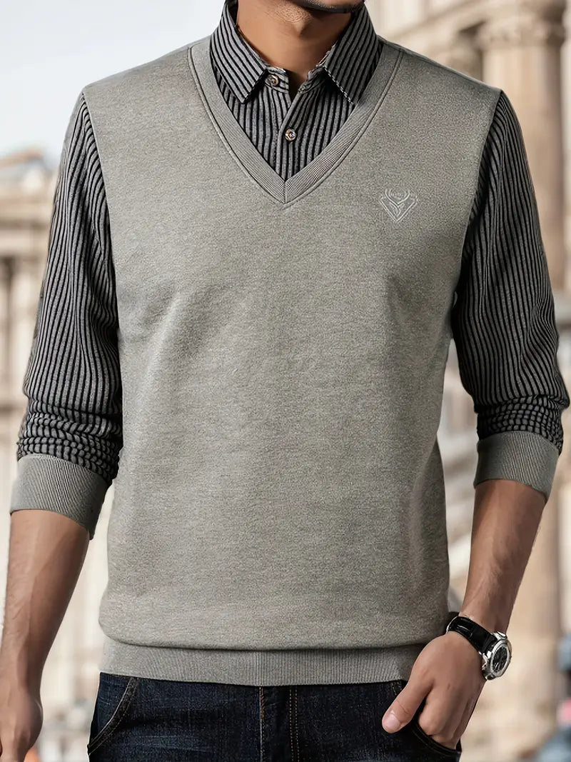 Leroy – Casual Long Sleeve Knit Sweater