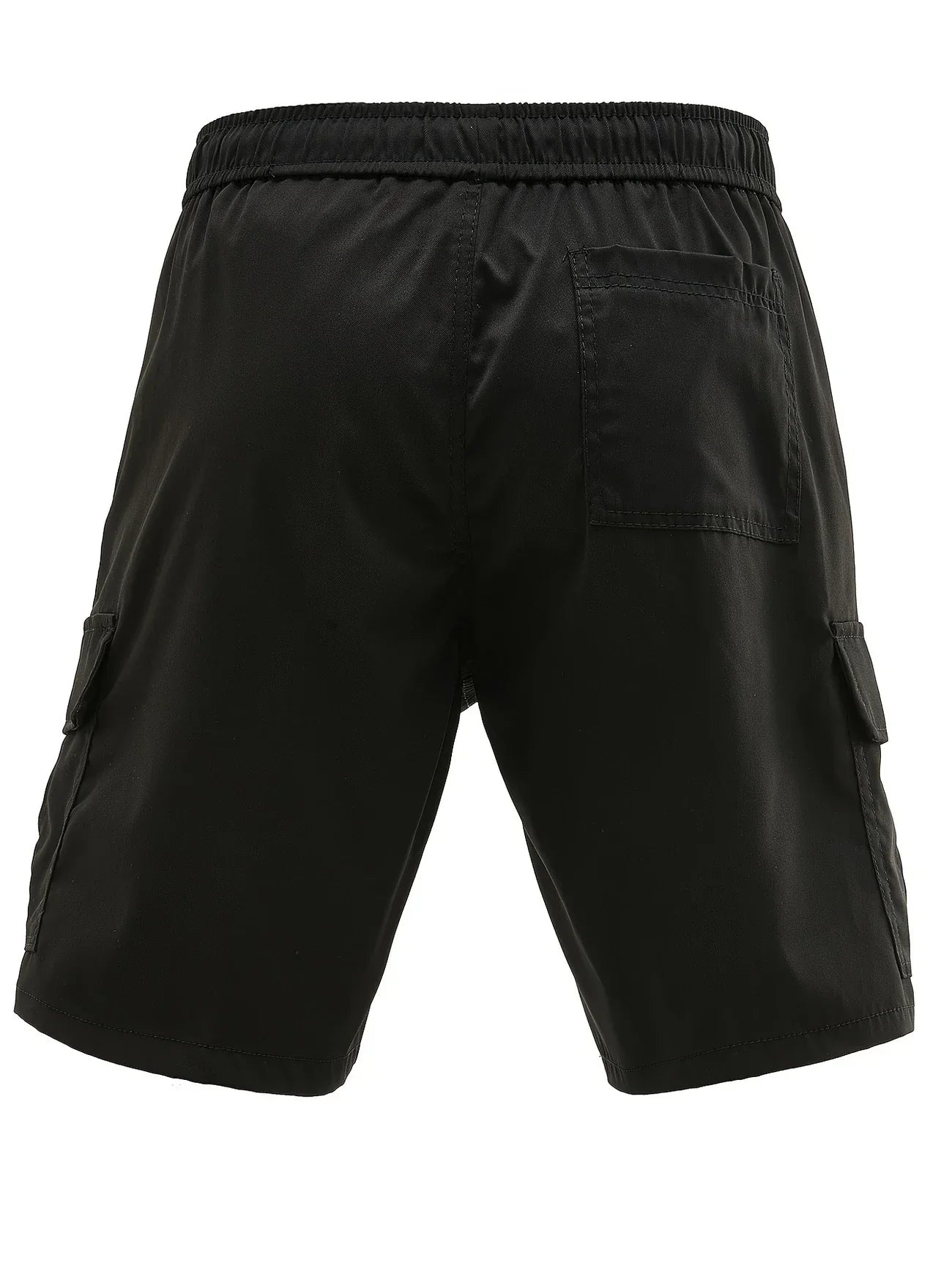 Lewand – Elegant Loose Fit Cargo Shorts With Side Pocket