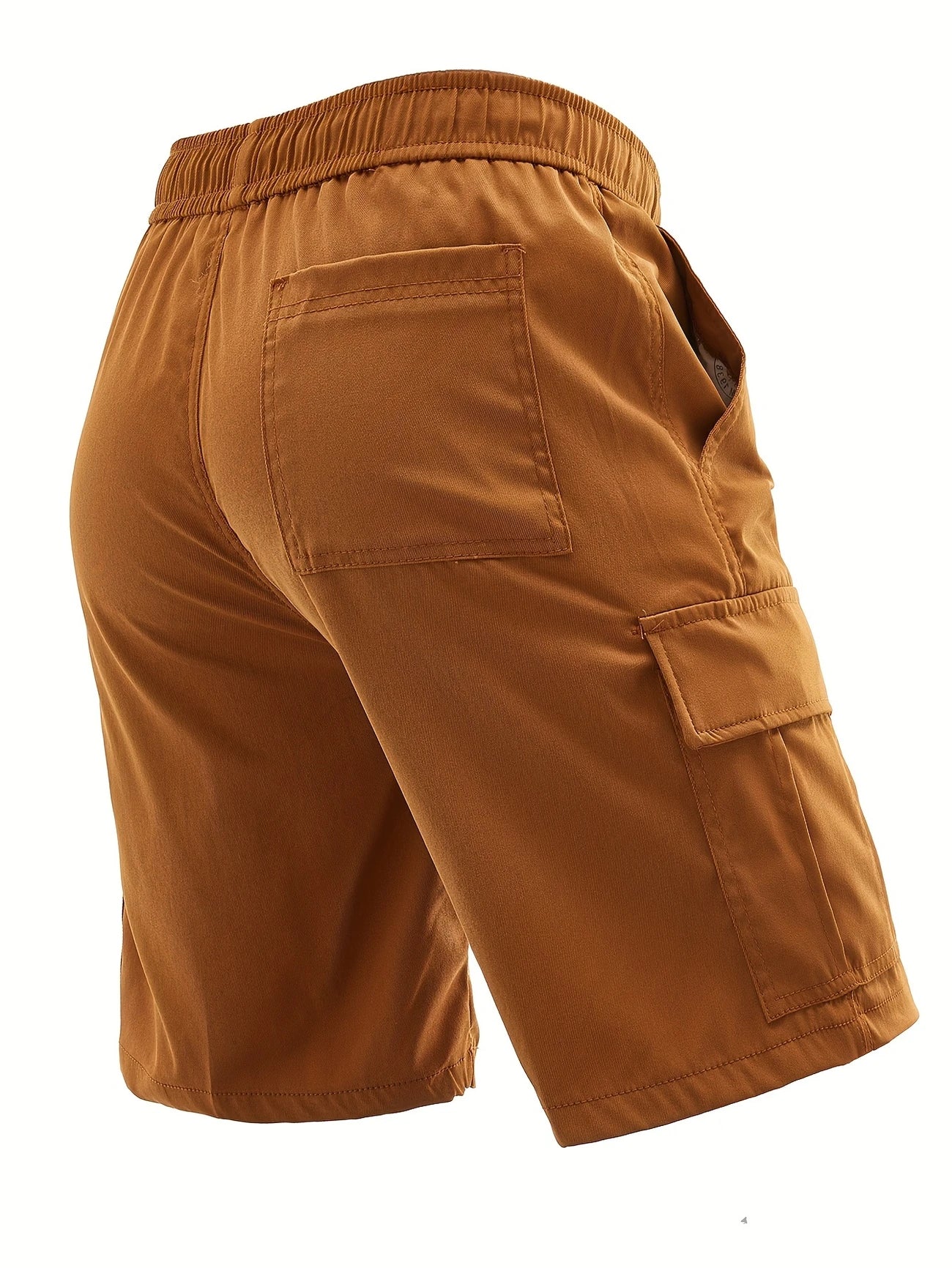 Lewand – Elegant Loose Fit Cargo Shorts With Side Pocket