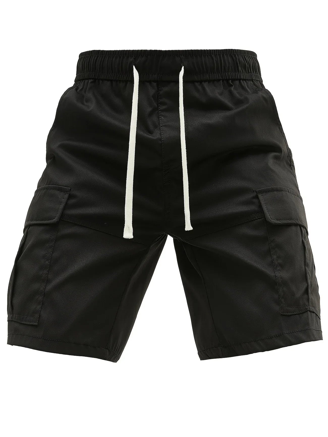 Lewand – Elegant Loose Fit Cargo Shorts With Side Pocket