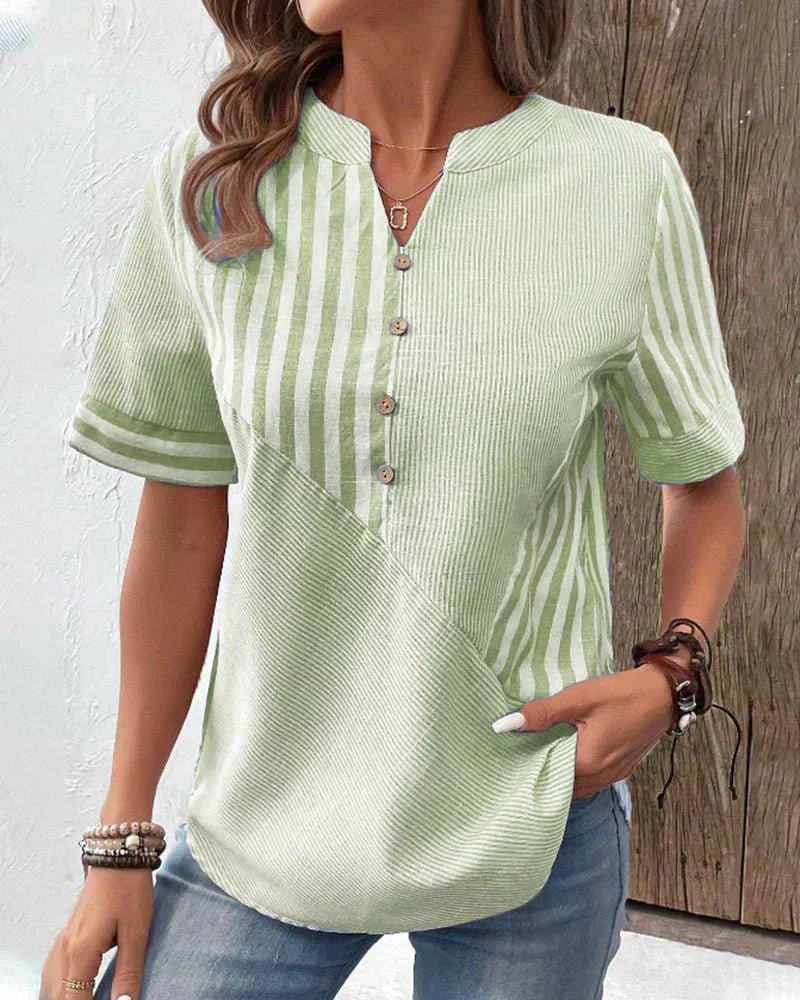 Lilly - Striped Blouse