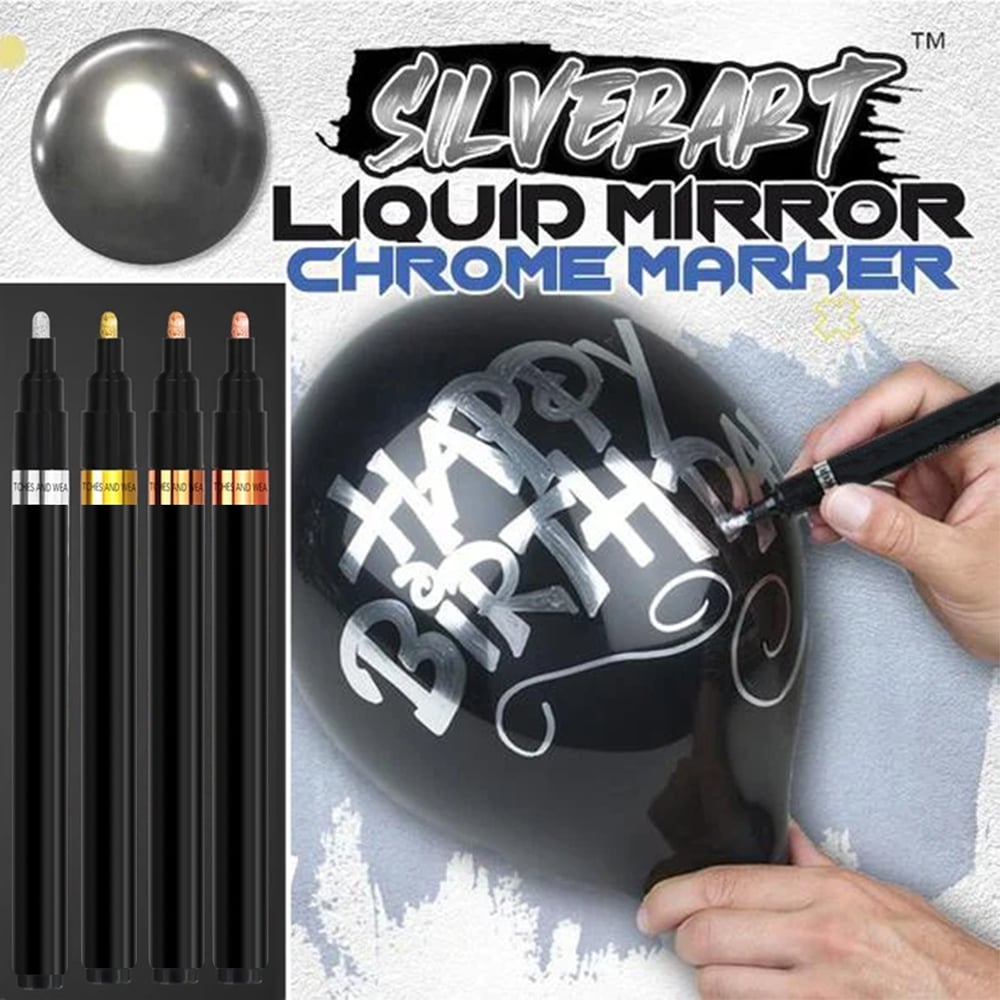 Liquid Mirror Chrome Marker